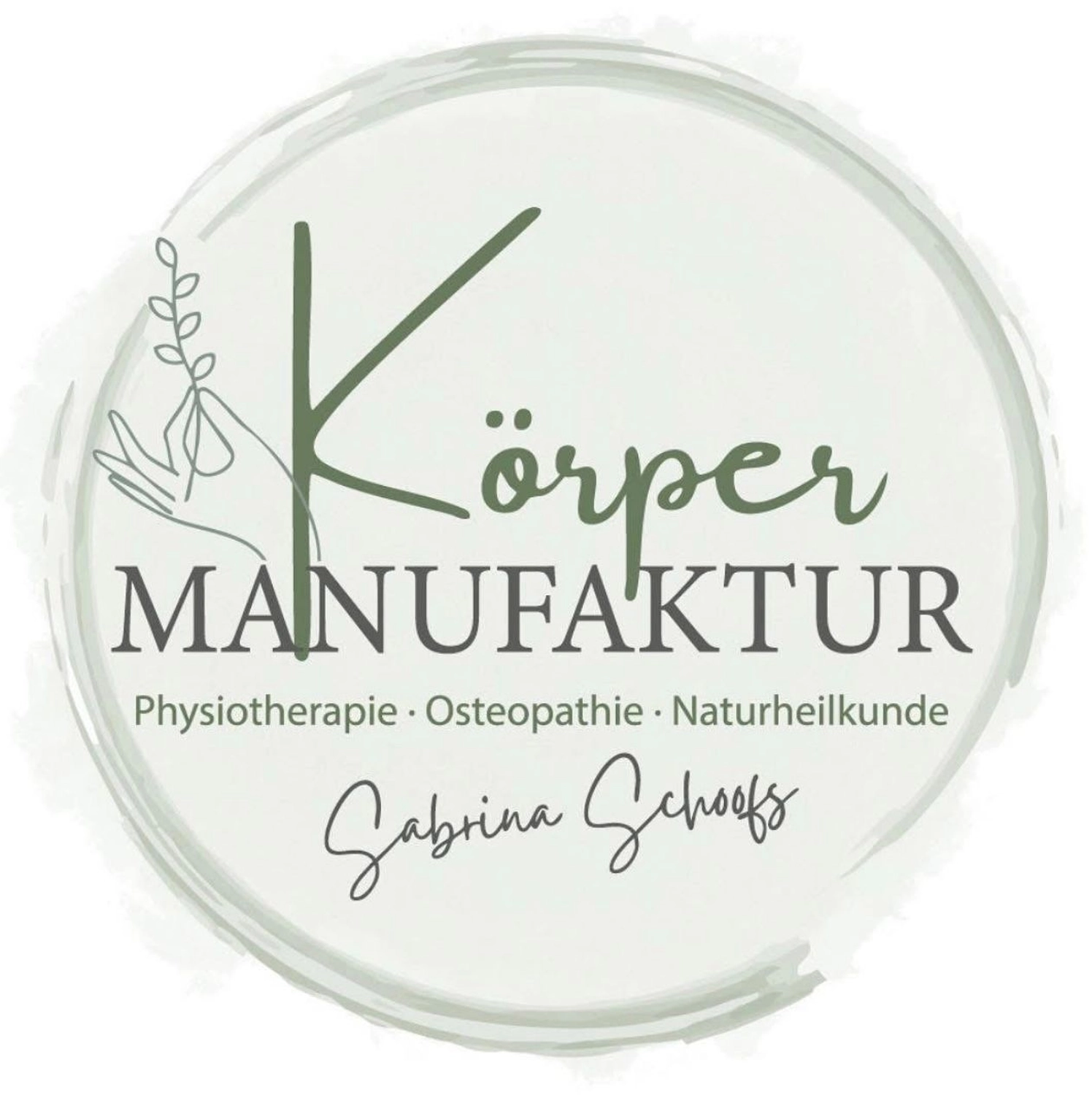 Körpermanufaktur - Physiotherapie. Osteopathie. Naturheilkunde - Logo